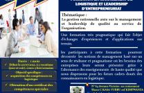 FORMATION EN MANAGEMENT DE LOGISTIQUE ET LEADERSHIP D'ENTREPRENEURIAT mediacongo